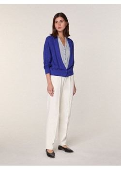 Rodier Wełniany kardigan w kolorze niebieskim ze sklepu Limango Polska w kategorii Swetry damskie - zdjęcie 187752761