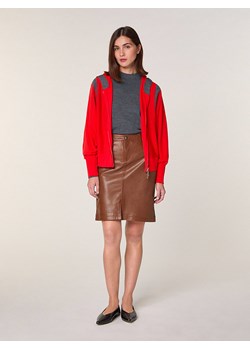 Rodier Wełniany kardigan w kolorze czerwonym ze sklepu Limango Polska w kategorii Swetry damskie - zdjęcie 187752774