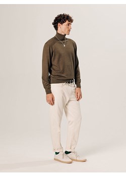 Rodier Wełniany sweter w kolorze brązowym ze sklepu Limango Polska w kategorii Swetry męskie - zdjęcie 187752792