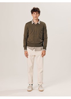 Rodier Wełniany sweter w kolorze brązowym ze sklepu Limango Polska w kategorii Swetry męskie - zdjęcie 187752802