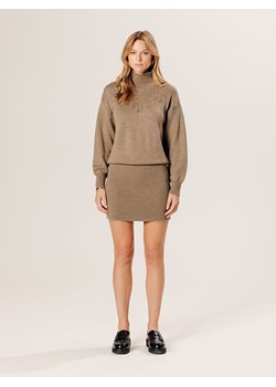 Rodier Wełniana sukienka w kolorze beżowym ze sklepu Limango Polska w kategorii Sukienki - zdjęcie 187752820