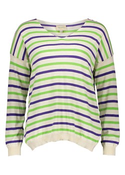 Herrlicher Sweter w kolorze kremowo-zielono-fioletowym ze sklepu Limango Polska w kategorii Swetry damskie - zdjęcie 187753274