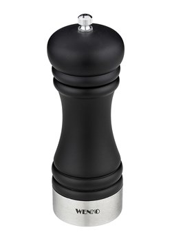 Wenko Młynek &quot;Sali&quot; w kolorze srebrno-czarnym do pieprzu - wys. 17,5 x Ø 5 cm ze sklepu Limango Polska w kategorii Młynki do soli i pieprzu - zdjęcie 187753492