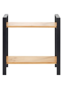 Wenko Regał kuchenny &quot;Lou&quot; w kolorze brązowo-czarnym - 32 x 33 x 11 cm ze sklepu Limango Polska w kategorii Regały i witryny - zdjęcie 187753814