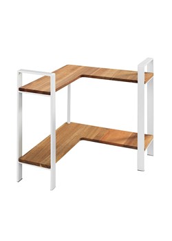 Wenko Regał kuchenny &quot;Louisa&quot; w kolorze jasnobrązowo-białym - 30 x 33 x 30 cm ze sklepu Limango Polska w kategorii Regały i witryny - zdjęcie 187753834