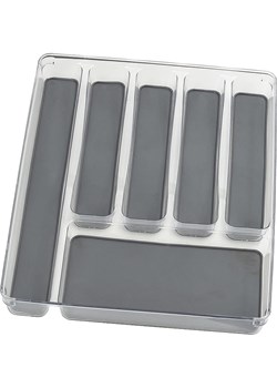 Wenko Organizer w kolorze antracytowym na sztućce - 40 x 4,5 x 32 cm ze sklepu Limango Polska w kategorii Sztućce - zdjęcie 187753850