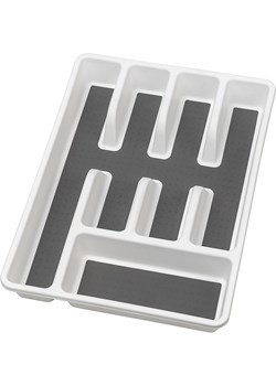 Wenko Organizer w kolorze biało-antracytowym na sztućce - 26,5 x 5 x 36,5 cm ze sklepu Limango Polska w kategorii Akcesoria i przechowywanie - zdjęcie 187753852