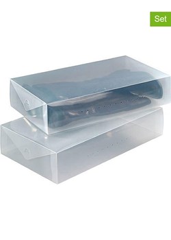 Wenko Pudełka (2 szt.) na kozaki - 30 x 52 x 11 cm ze sklepu Limango Polska w kategorii Szafy - zdjęcie 187754091