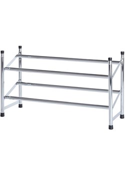 Wenko Regał w kolorze srebrnym na buty - 35 x 23 cm ze sklepu Limango Polska w kategorii Szafy - zdjęcie 187754180