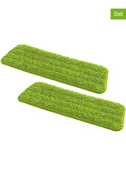 Wenko Nakładki (2 szt.) w kolorze zielonym do mopa z rozpylaczem - 14,5 x 43 cm ze sklepu Limango Polska w kategorii Akcesoria kuchenne - zdjęcie 187754502