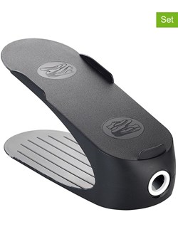 Wenko Stojaki na buty (4 szt.) &quot;Maximex&quot; w kolorze czarnym - 29 x 15 x 11,5 cm ze sklepu Limango Polska w kategorii Szafy - zdjęcie 187754693