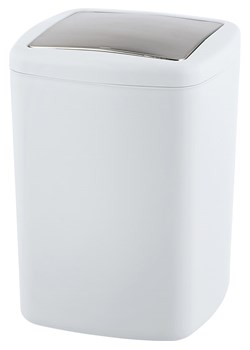 Wenko Kosz &quot;Barcelona&quot; w kolorze białym na śmieci - 8,5 l ze sklepu Limango Polska w kategorii Kosze na śmieci - zdjęcie 187754953