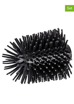 Wenko Wymienne główki  (2 szt.) w kolorze czarnym do szczotki WC - Ø 7,5 cm ze sklepu Limango Polska w kategorii Akcesoria łazienkowe - zdjęcie 187755153