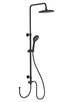 Wenko Zestaw prysznicowy w kolorze czarnym ze sklepu Limango Polska w kategorii Akcesoria łazienkowe - zdjęcie 187755382
