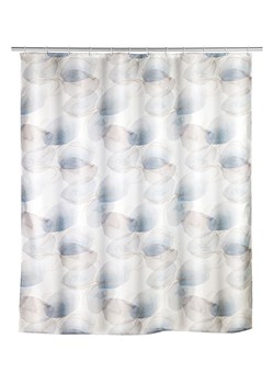 Wenko Zasłona prysznicowa w kolorze beżowo-niebieskim - 200 x 180 cm ze sklepu Limango Polska w kategorii Akcesoria łazienkowe - zdjęcie 187755452