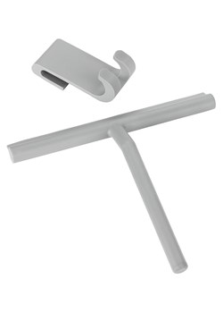 Wenko Ściągaczka prysznicowa &quot;Mola&quot; w kolorze szarym - 21 x 24,5 x 4 cm ze sklepu Limango Polska w kategorii Akcesoria łazienkowe - zdjęcie 187755504