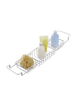 Wenko Półka w kolorze srebrnym na wanne - dł. 92 cm ze sklepu Limango Polska w kategorii Akcesoria łazienkowe - zdjęcie 187755543