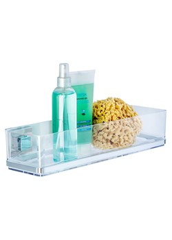 Wenko Półka prysznicowa &quot;Vacuum-Loc Quadro&quot; - 38,5 x 8,5 x 14,5 cm ze sklepu Limango Polska w kategorii Akcesoria łazienkowe - zdjęcie 187755892