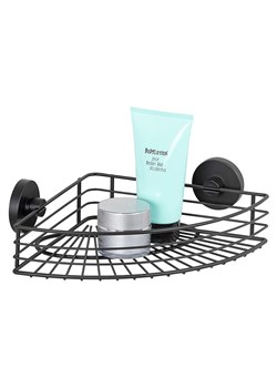 Wenko Półka prysznicowa &quot;Vacuum-Loc Bari&quot; w kolorze czarnym - 35 x 9 x 22,5 cm ze sklepu Limango Polska w kategorii Akcesoria łazienkowe - zdjęcie 187755961