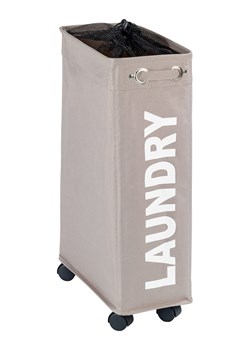 Wenko Kosz &quot;Laundry&quot; w kolorze szarobrązowym na pranie - 43 l ze sklepu Limango Polska w kategorii Akcesoria łazienkowe - zdjęcie 187756044