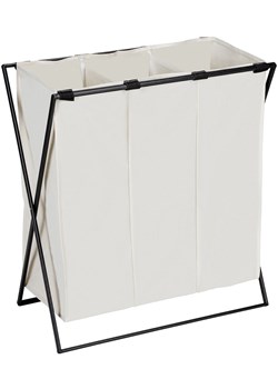 Wenko Kosz w kolorze beżowo-czarnym na pranie - 69 x 76 x 37 cm ze sklepu Limango Polska w kategorii Akcesoria i przechowywanie - zdjęcie 187756062