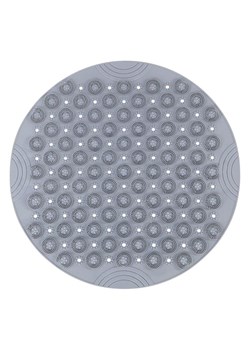 Wenko Mata prysznicowa w kolorze szarym - Ø 55 cm ze sklepu Limango Polska w kategorii Akcesoria łazienkowe - zdjęcie 187756231