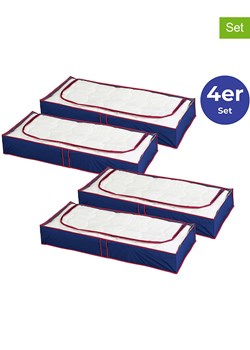 Wenko Pudełka (4 szt.) &quot;Maximex&quot; w kolorze granatowym - 100 x 45 x 15 cm ze sklepu Limango Polska w kategorii Pojemniki kuchenne - zdjęcie 187756343