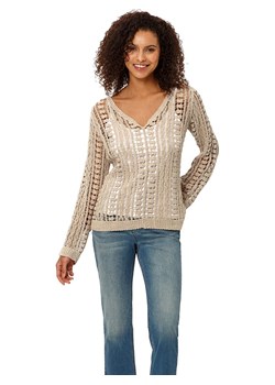 Heine Sweter w kolorze beżowym ze sklepu Limango Polska w kategorii Swetry damskie - zdjęcie 187756433