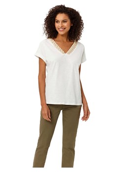 Heine Koszulka w kolorze białym ze sklepu Limango Polska w kategorii Bluzki damskie - zdjęcie 187756550