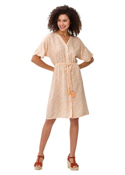 Heine Sukienka w kolorze beżowym ze sklepu Limango Polska w kategorii Sukienki - zdjęcie 187756711