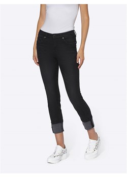 Heine Dżinsy - Slim fit - w kolorze czarnym ze sklepu Limango Polska w kategorii Jeansy damskie - zdjęcie 187756823