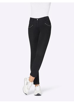 Heine Dżinsy - Slim fit - w kolorze czarnym ze sklepu Limango Polska w kategorii Jeansy damskie - zdjęcie 187756861