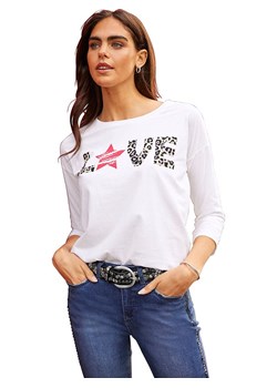 Heine Koszulka w kolorze białym ze sklepu Limango Polska w kategorii Bluzki damskie - zdjęcie 187756881