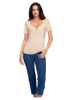 Heine Koszulka w kolorze beżowym ze sklepu Limango Polska w kategorii Bluzki damskie - zdjęcie 187756960