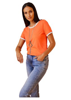 Heine Koszulka w kolorze pomarańczowym ze sklepu Limango Polska w kategorii Bluzki damskie - zdjęcie 187756973