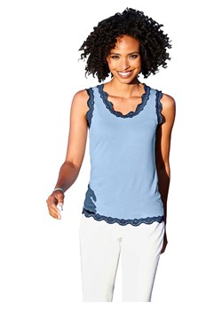 Heine Top w kolorze błękitnym ze sklepu Limango Polska w kategorii Bluzki damskie - zdjęcie 187757094