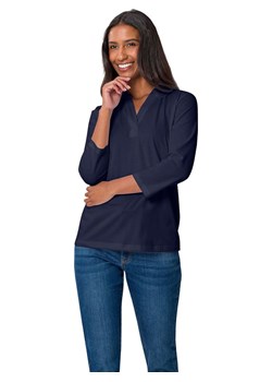 Heine Bluzka w kolorze granatowym ze sklepu Limango Polska w kategorii Bluzki damskie - zdjęcie 187757133