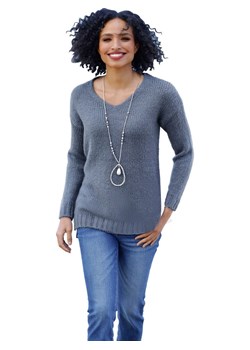 Heine Sweter w kolorze niebieskim ze sklepu Limango Polska w kategorii Swetry damskie - zdjęcie 187757140