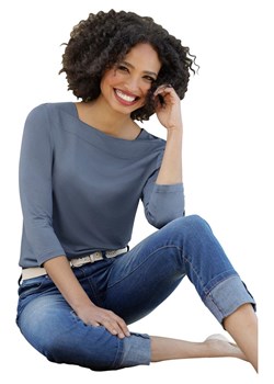 Heine Koszulka w kolorze niebieskim ze sklepu Limango Polska w kategorii Bluzki damskie - zdjęcie 187757143