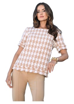 Heine Bluzka w kolorze beżowym ze sklepu Limango Polska w kategorii Bluzki damskie - zdjęcie 187757213