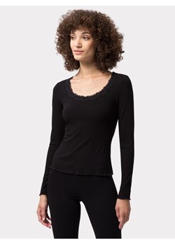 Les Lunes Koszulka &quot;Maala&quot; w kolorze czarnym ze sklepu Limango Polska w kategorii Bluzki damskie - zdjęcie 187757674