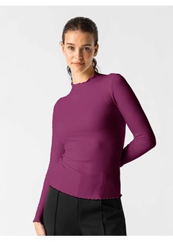 Les Lunes Koszulka &quot;Fleur&quot; w kolorze fioletowym ze sklepu Limango Polska w kategorii Bluzki damskie - zdjęcie 187757854