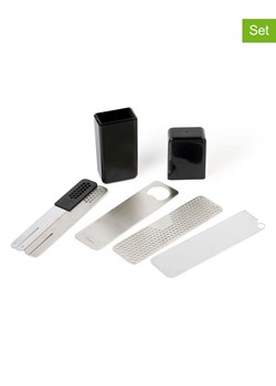 BarCraft Zestaw w kolorze srebrno-czarnym do koktajli ze sklepu Limango Polska w kategorii Naczynia - zdjęcie 187758494