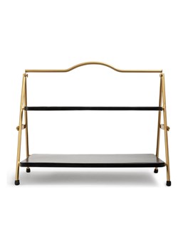 Artesa Etażerka w kolorze żółto-czarnym - 40 x 30 x 20 cm ze sklepu Limango Polska w kategorii Misy i tace dekoracyjne - zdjęcie 187758802