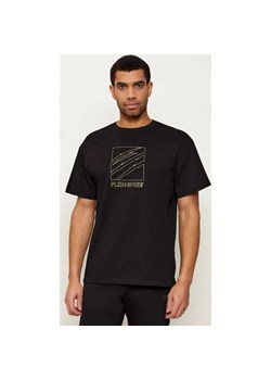 Plein Sport T-shirt Scratch Logo | Loose fit ze sklepu Gomez Fashion Store w kategorii T-shirty męskie - zdjęcie 187759320