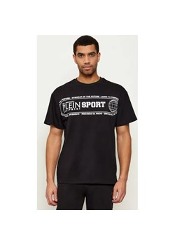 Plein Sport T-shirt Logo Lettering | Loose fit ze sklepu Gomez Fashion Store w kategorii T-shirty męskie - zdjęcie 187759323