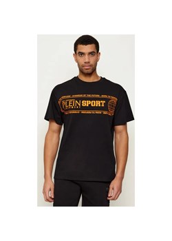 Plein Sport T-shirt Logo Lettering | Loose fit ze sklepu Gomez Fashion Store w kategorii T-shirty męskie - zdjęcie 187759324