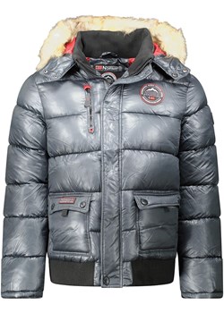 Geographical Norway Kurtka zimowa &quot;Bugs&quot; w kolorze srebrnym ze sklepu Limango Polska w kategorii Kurtki męskie - zdjęcie 187760600