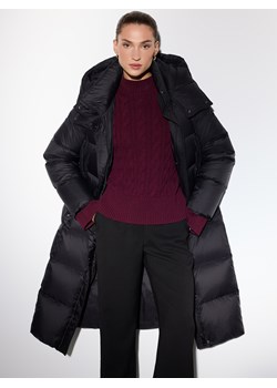 Mohito - Pikowany płaszcz z naturalnym puchem - czarny ze sklepu Mohito w kategorii Płaszcze damskie - zdjęcie 187760692