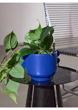 Sinsay - Doniczka z uchwytami - niebieski ze sklepu Sinsay w kategorii Doniczki i osłonki - zdjęcie 187761112